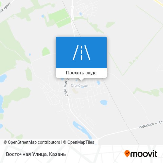 Карта Восточная Улица