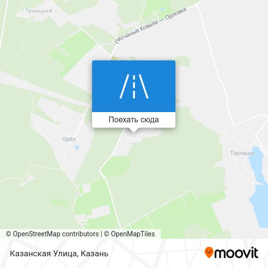 Карта Казанская Улица