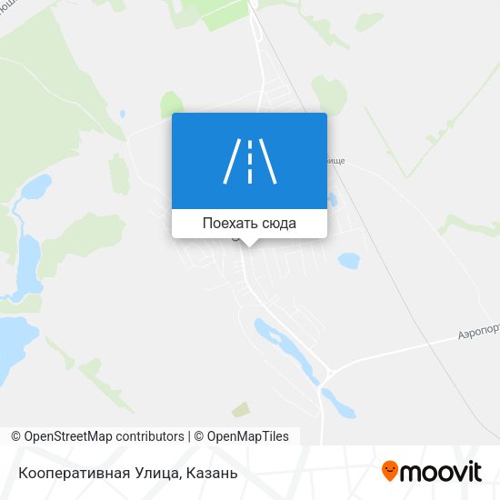 Карта Кооперативная Улица