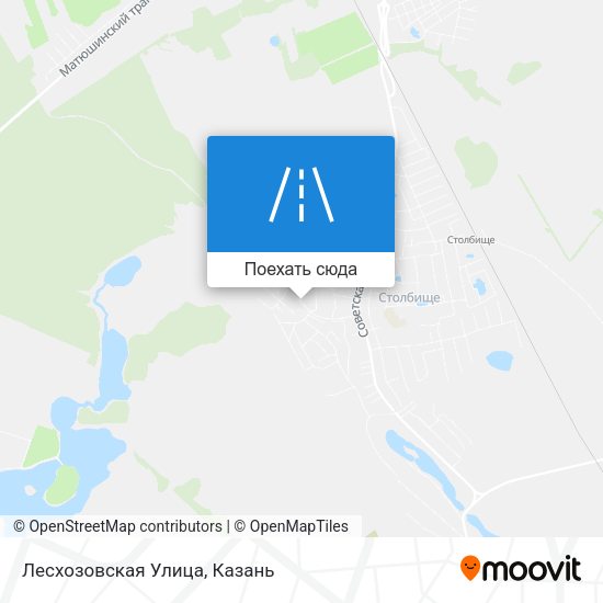 Карта Лесхозовская Улица
