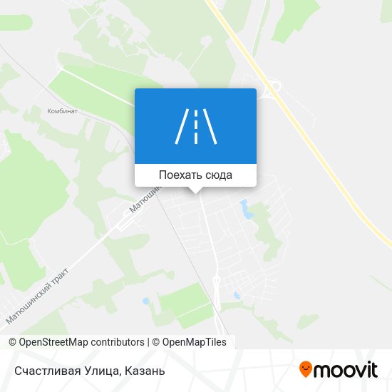Карта Счастливая Улица
