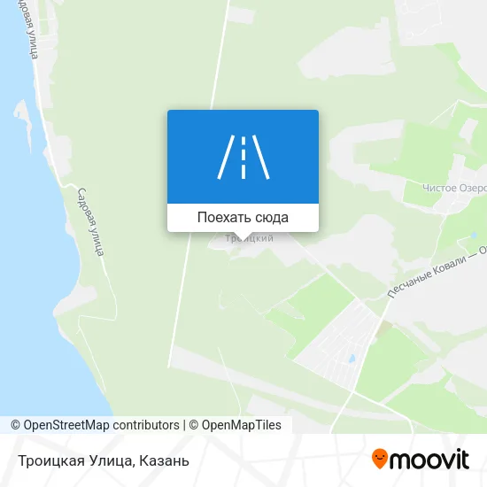 Карта Троицкая Улица