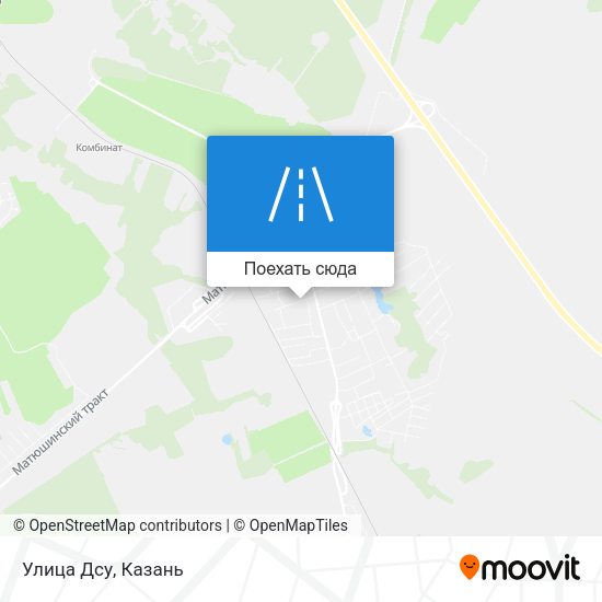 Карта Улица Дсу