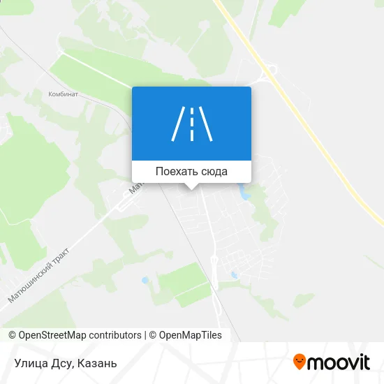 Карта Улица Дсу