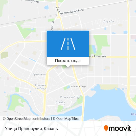 Карта Улица Правосудия