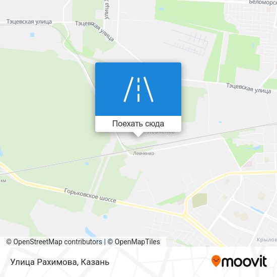 Карта Улица Рахимова