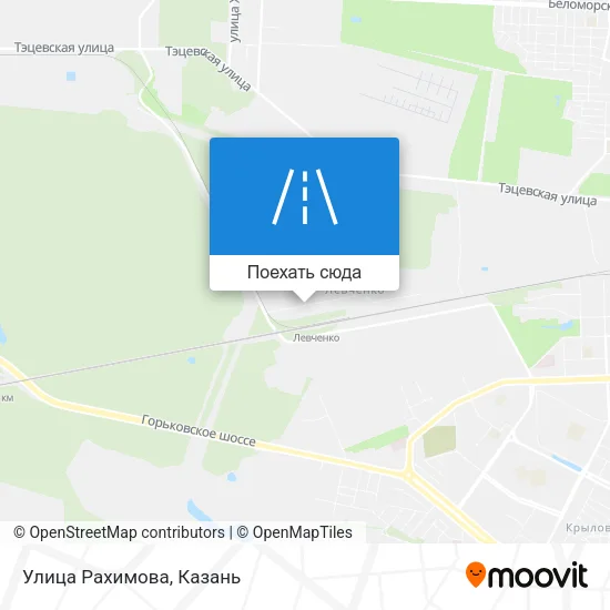 Карта Улица Рахимова