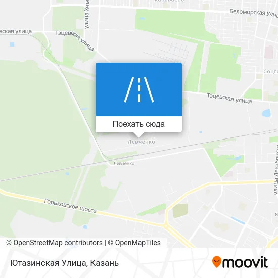 Карта Ютазинская Улица