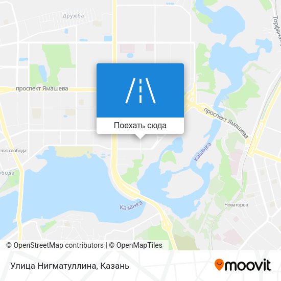 Карта Улица Нигматуллина