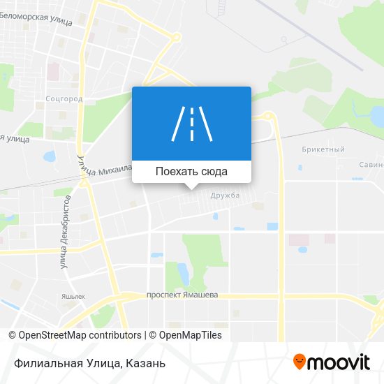 Карта Филиальная Улица