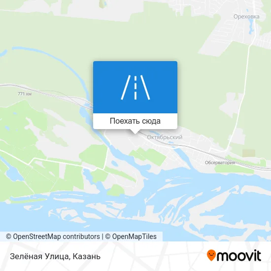 Карта Зелёная Улица