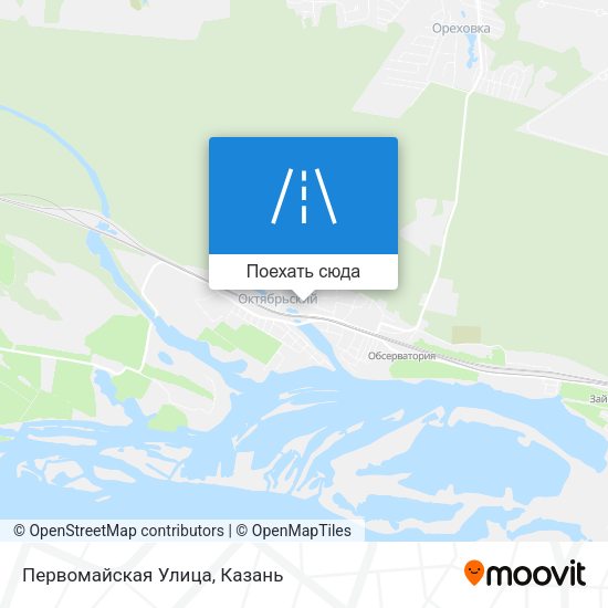Карта Первомайская Улица