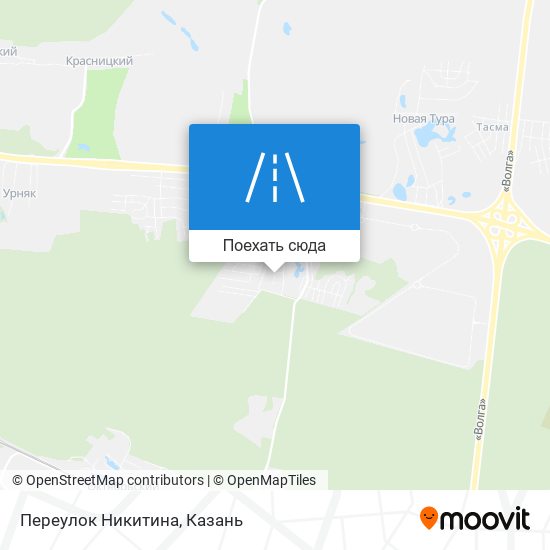 Карта Переулок Никитина