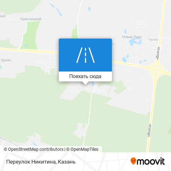 Карта Переулок Никитина
