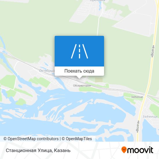 Карта Станционная Улица