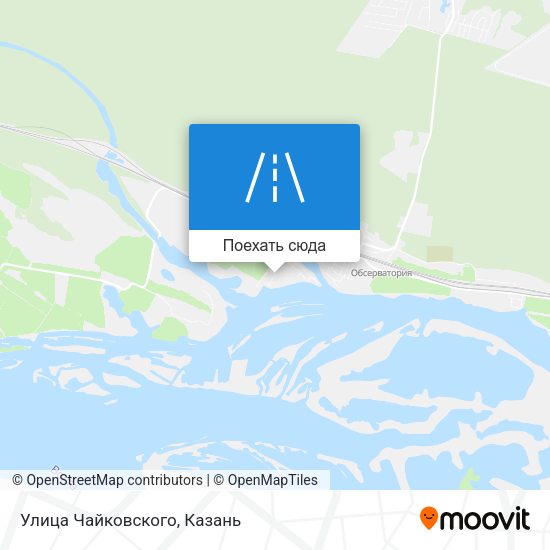 Карта Улица Чайковского