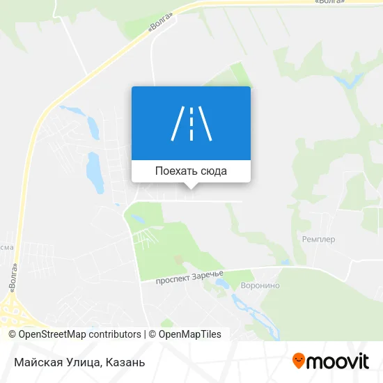 Карта Майская Улица