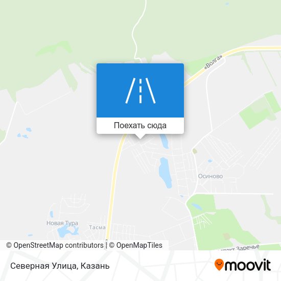Карта Северная Улица