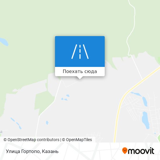Карта Улица Гортопо