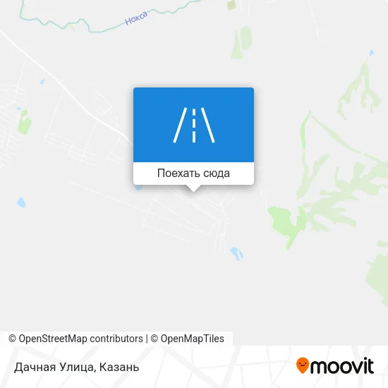 Карта Дачная Улица