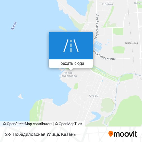 Карта 2-Я Победиловская Улица
