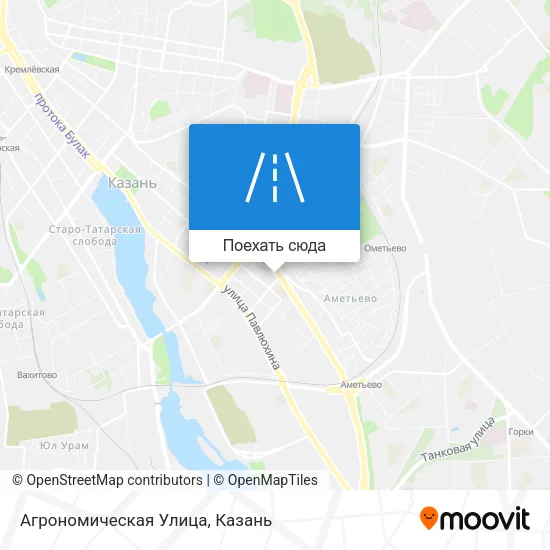 Карта Агрономическая Улица