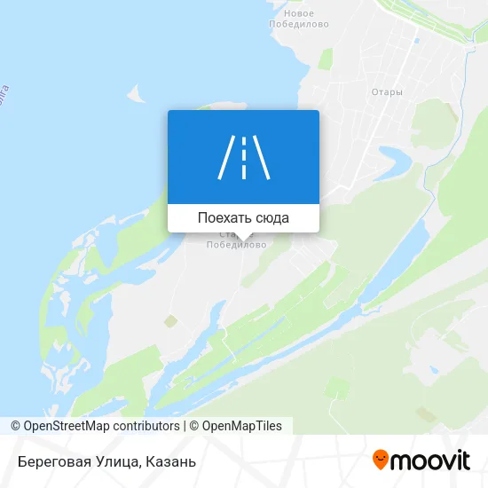 Карта Береговая Улица