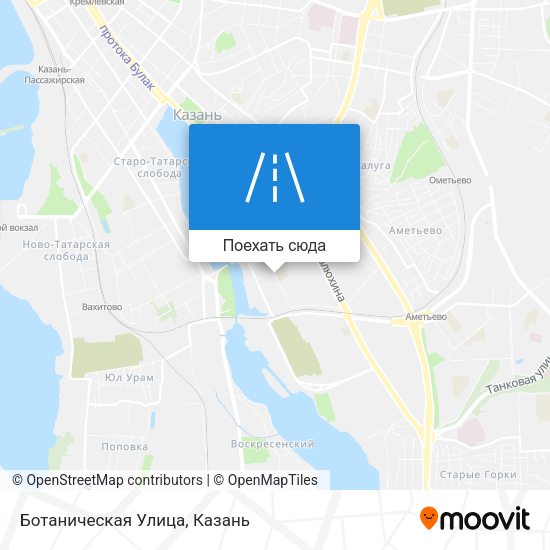 Карта Ботаническая Улица