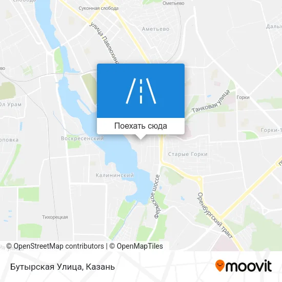 Карта Бутырская Улица