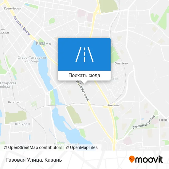 Карта Газовая Улица