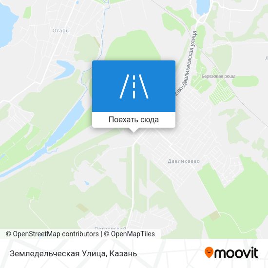 Карта Земледельческая Улица