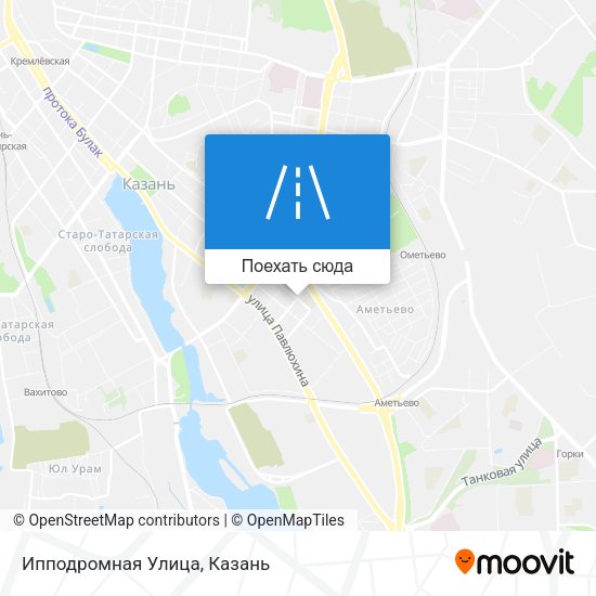 Карта Ипподромная Улица