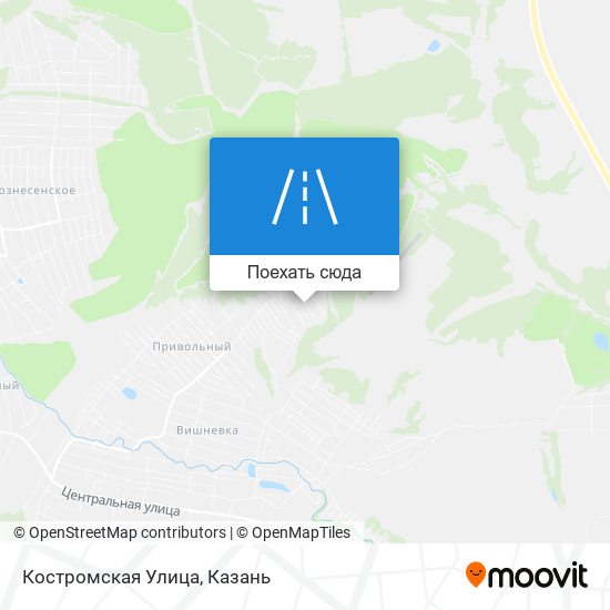 Карта Костромская Улица