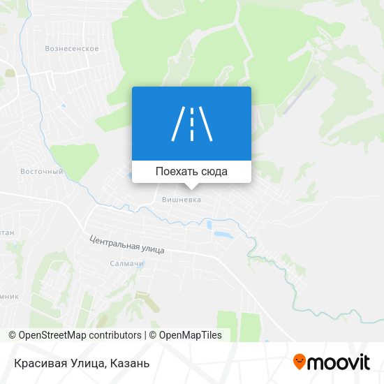 Карта Красивая Улица