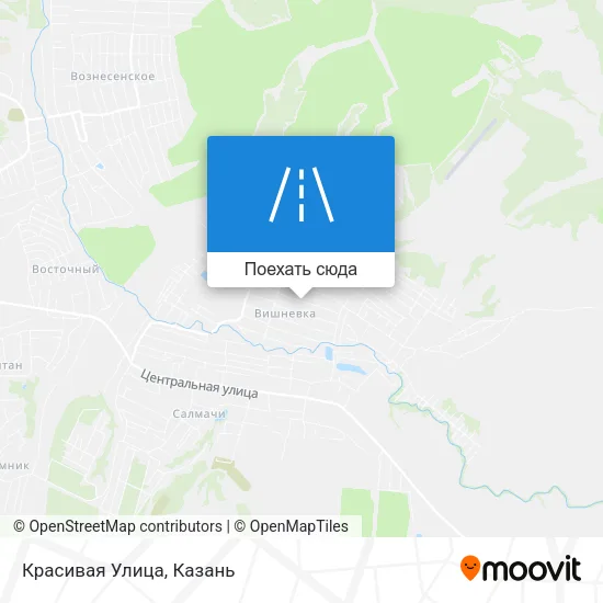 Карта Красивая Улица