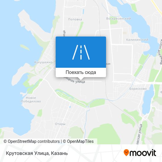 Карта Крутовская Улица
