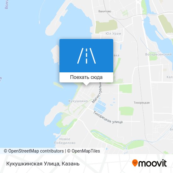 Карта Кукушкинская Улица
