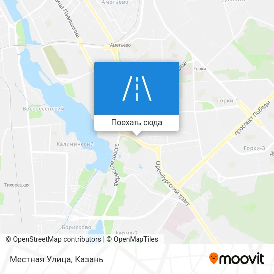Карта Местная Улица
