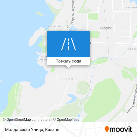 Карта Молдавская Улица