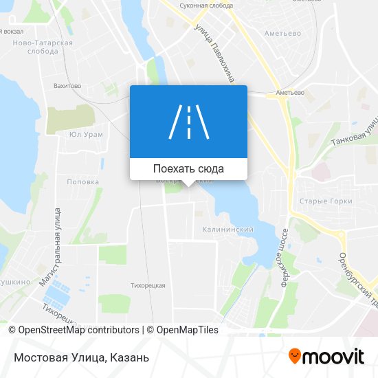 Карта Мостовая Улица
