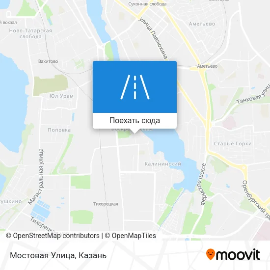 Карта Мостовая Улица