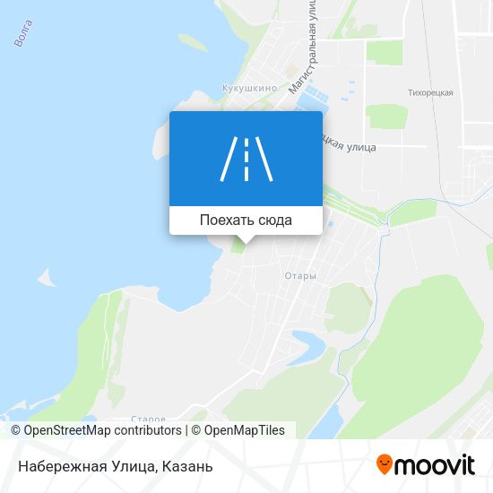 Карта Набережная Улица