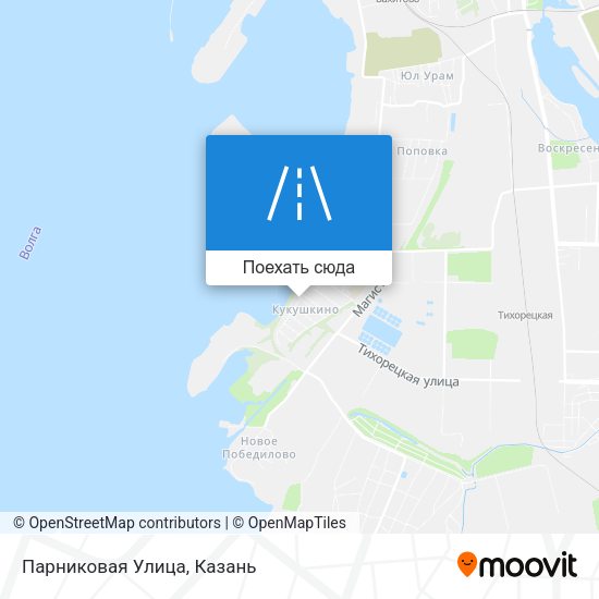 Карта Парниковая Улица