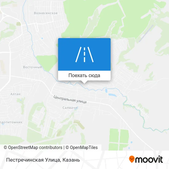 Карта Пестречинская Улица