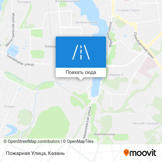 Карта Пожарная Улица