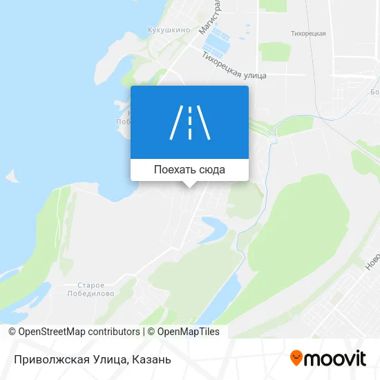 Карта Приволжская Улица