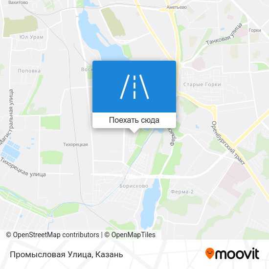 Карта Промысловая Улица