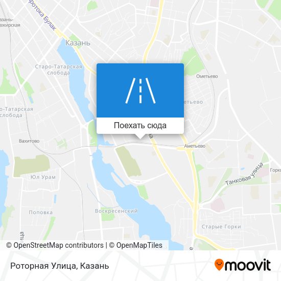 Карта Роторная Улица