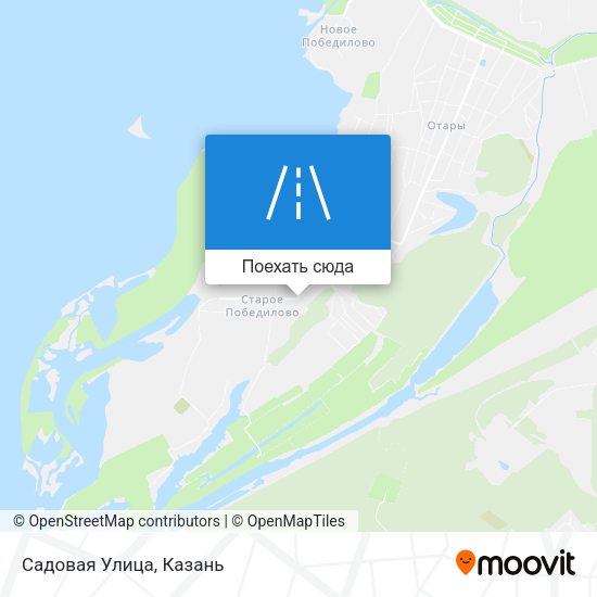 Карта Садовая Улица