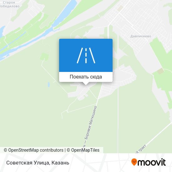 Карта Советская Улица